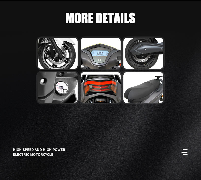 XB 2400W 72V 20 30Ah Lithium Battery OR 72V 23 32Ah Lead Acid Electric Motorcycle Detail07